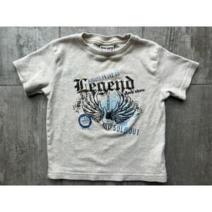 MISH Baby Toddler Boys Designer Casual T-Shirt Graphic Tee Legend Rock Show 24m